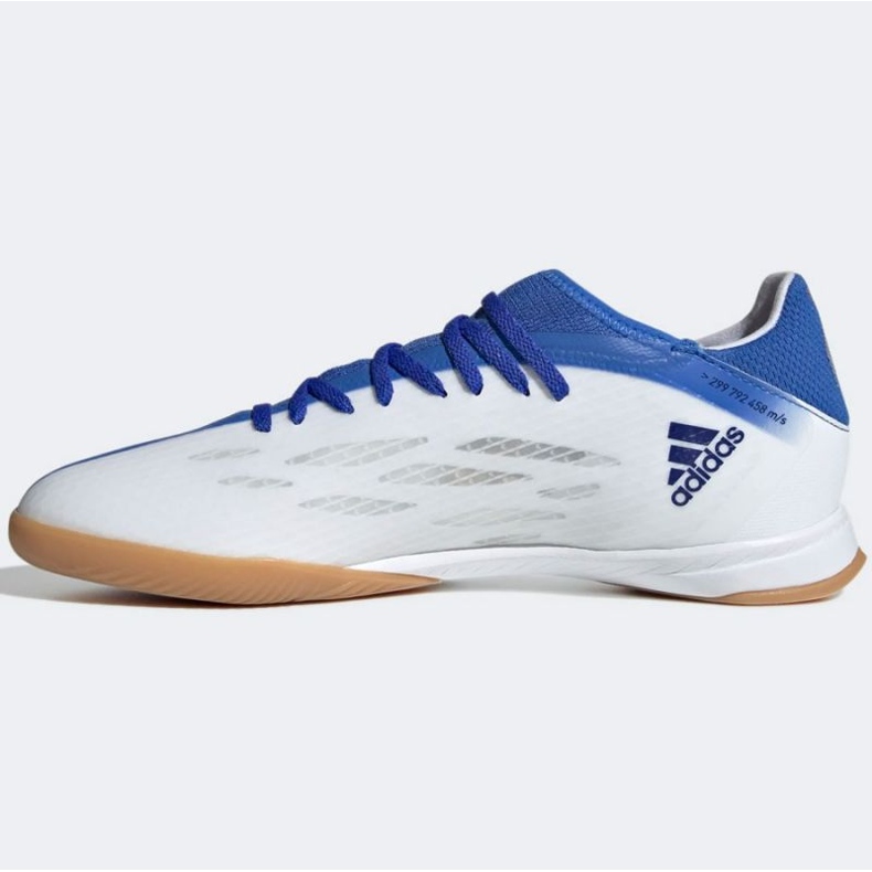Adidas x speedflow.3 i GW7491 vita blå fotbollsskor 1
