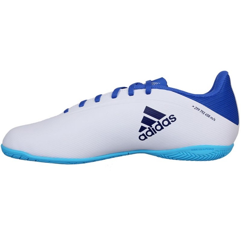 Adidas X Speedflow.4 In M GW7525 fotbollsskor mångfärgad vit 1