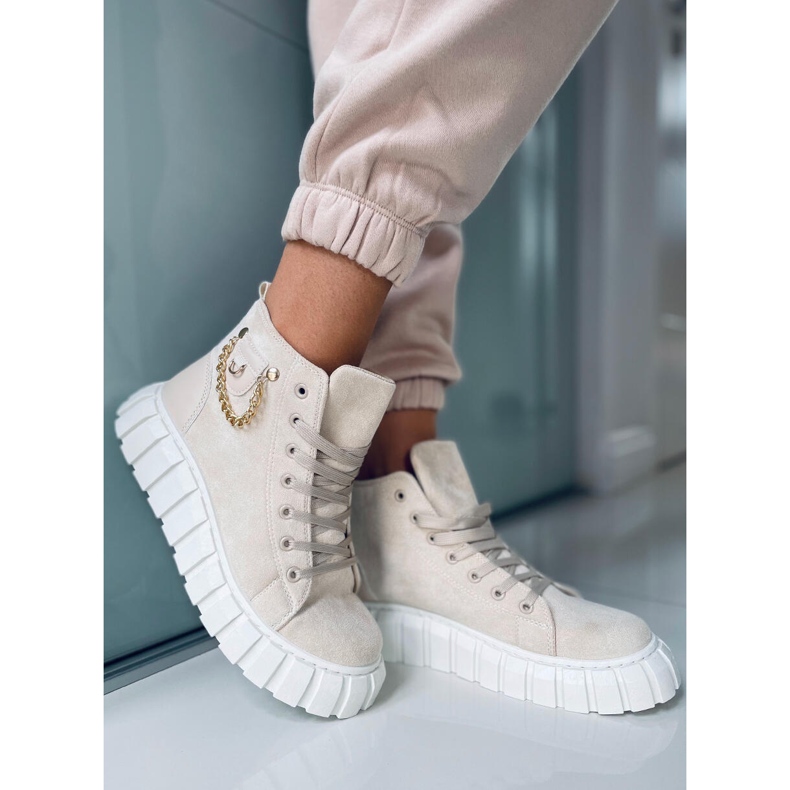 Iggy Beige ankel sneakers 1