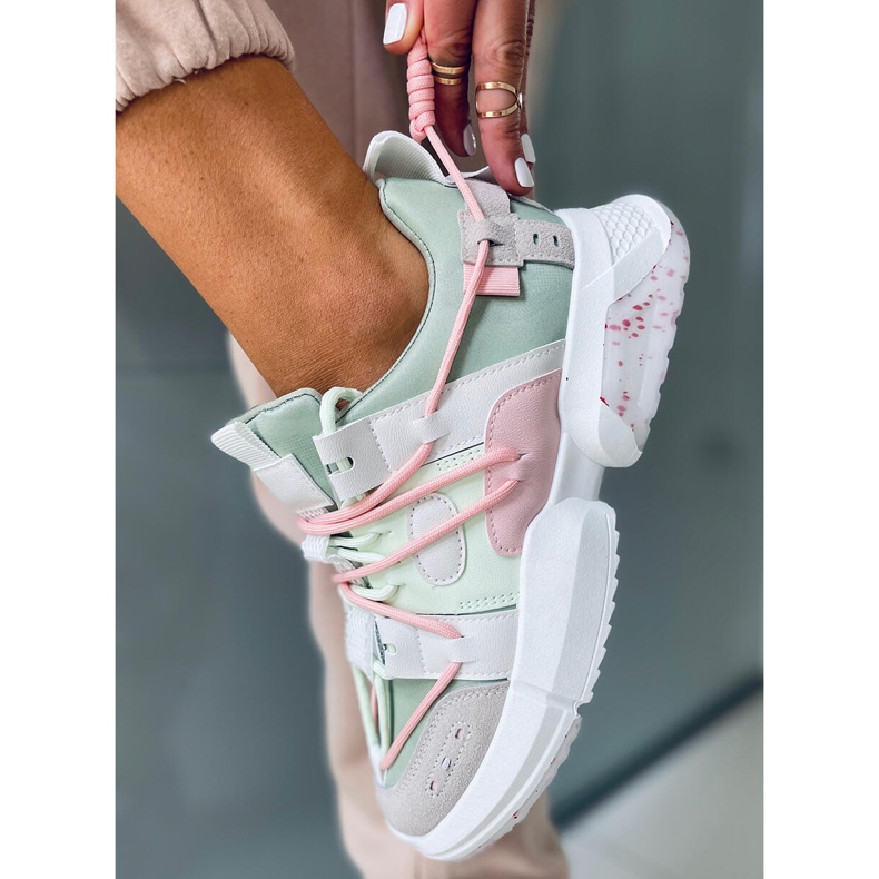 Zeny Green tränare mångfärgad grön 1