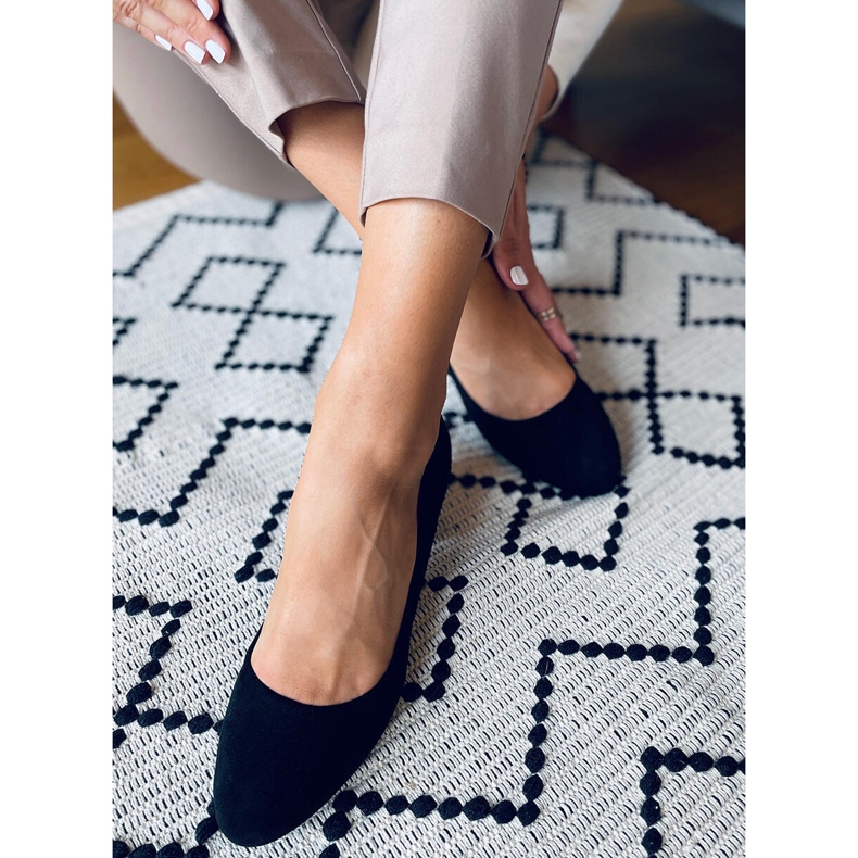 Pumps lågklackat Phoebe Black svart 1