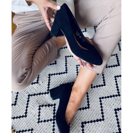 Pumps lågklackat Phoebe Black svart 2