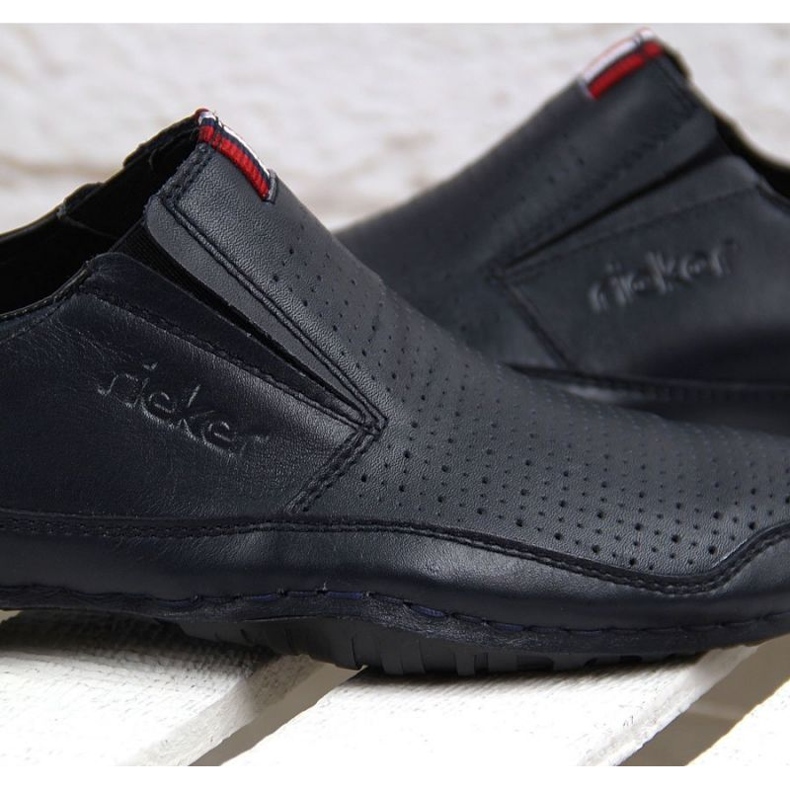 Skor Rieker M RKR193 marinblå 1