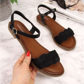 Platta sandaler T.Sokolski W SCA37A svarta 1