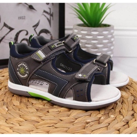 Kardborresandaler American Club Jr AM891A grå 2