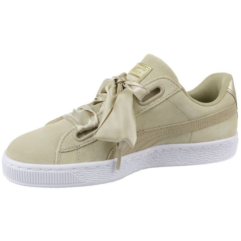 Puma Basket Heart Metallic Safari W 364083-01 beige 1