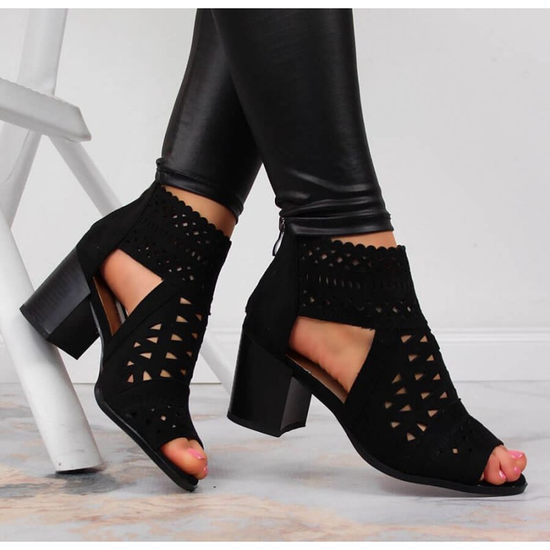 T.Sokolski W SCA158 öppna sandaler svarta 2