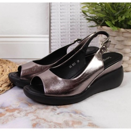 Sergio Leone W SK368B kilsandaler silver 2