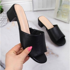 Tofflor på blocket Sergio Leone W SK375A svart 1