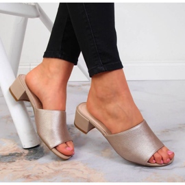 Tofflor på blocket Sergio Leone W SK375B beige 2