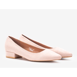 Beige högklackade pumps från Jody 1