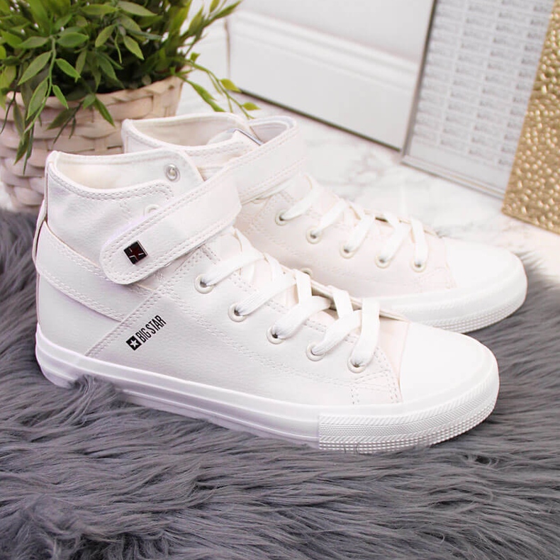 Vita kardborre sneakers Big Star V274541SS20 2