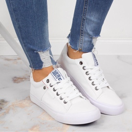 Sneakers Low white Big Star AA274511 vit 2