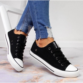 Svarta Big Star DD274338 låga sneakers 2