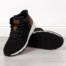 Svart läder herrskor Rieker B6740-00 1