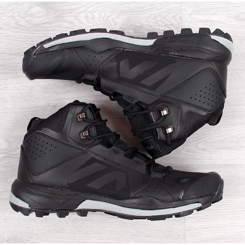 Svarta Filippo höga vandringsskor för män 1