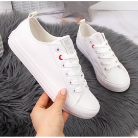 Low-top vit textil Big Star JJ274001 2