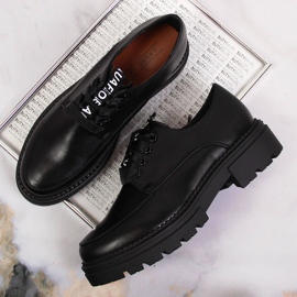 Damkängor med svart Laura La.Fi-plattform 2