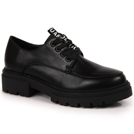 Damkängor med svart Laura La.Fi-plattform 1