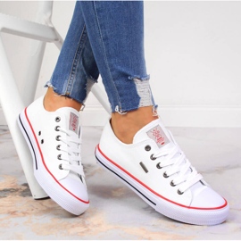 White Cross Jeans JJ2R4009C low-top sneakers vit 1