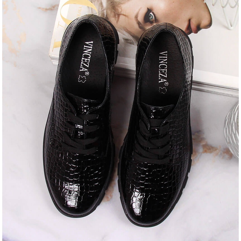 Vinceza lackade stövlar för kvinnor 2