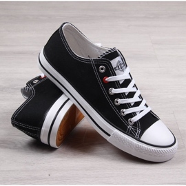 News Låga sneakers för män, svarta NYHETER 2