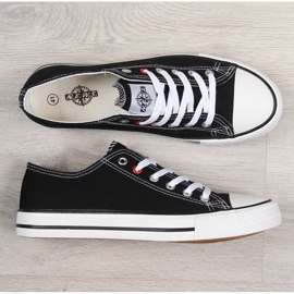 News Låga sneakers för män, svarta NYHETER 1