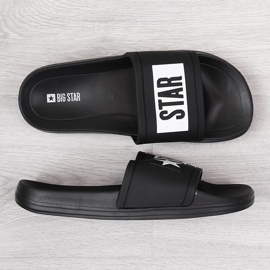 Barns svarta pooltofflor Big Star DD374150 2