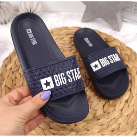 Sporttofflor för barn Big Star GG374802 marinblå 1