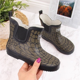 American Club khaki barngaloscher grön 1