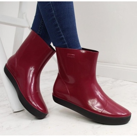 Lila Alida vattentäta galoscher för kvinnor purpur 1