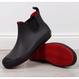 Nordmann Vattentäta Jodhpur-stövlar i svarta galoscher för män 1