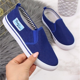 Atletico boys slip-on sneakers blå 1