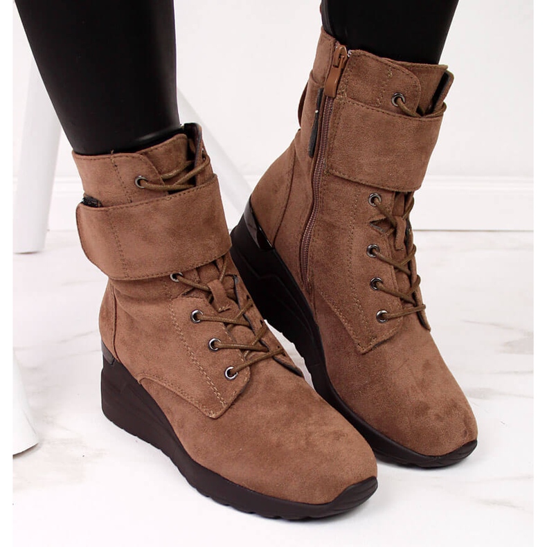 Bruna bruna damstövlar Jezzi 2