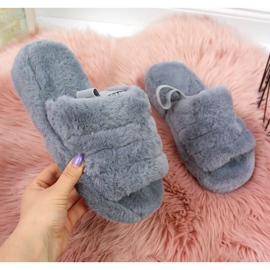 Grå Seastar hemgrå damtofflor 2