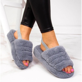 Grå Seastar hemgrå damtofflor 1