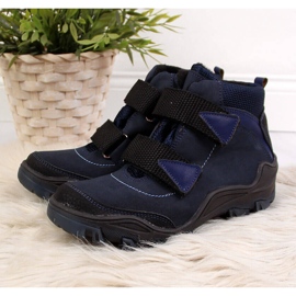 Pojkfångare med kardborre marinblå Kornecki 6394 2