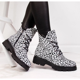 Vita Filippo-isolerade damstövlar 1