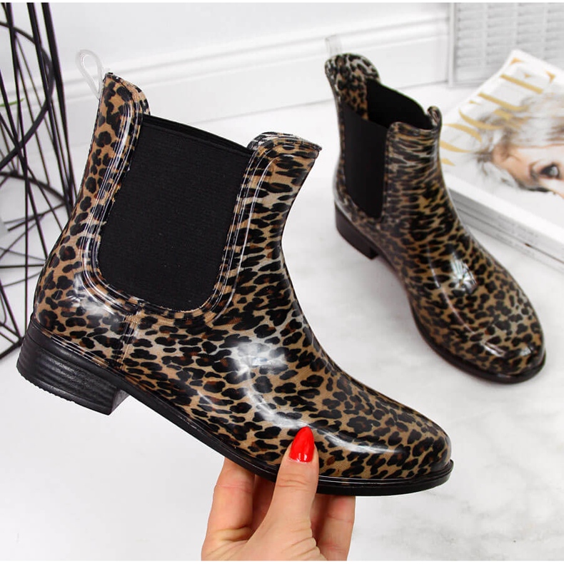 Damgaloscher Chelsea boots leopardbrun T.Sokolski 2