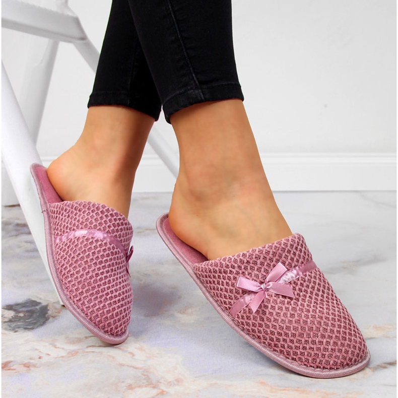 News Hemmetröja för kvinnor rosa tofflor, rosa NYHETER 1