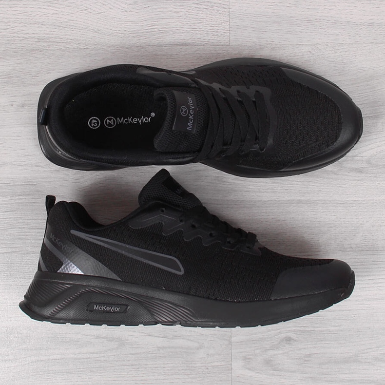 Svarta McKeylor sportskor för män 1