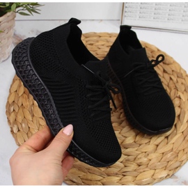 News Sportskor i svart mesh för barn NYHETER 1