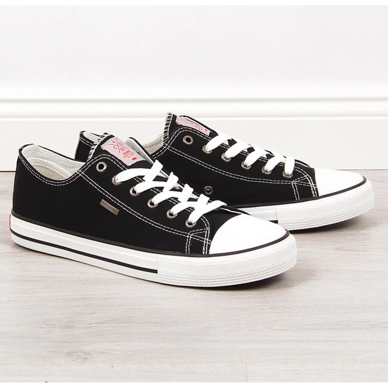 Svarta herrsneakers Cross Jeans JJ1R4003C 1