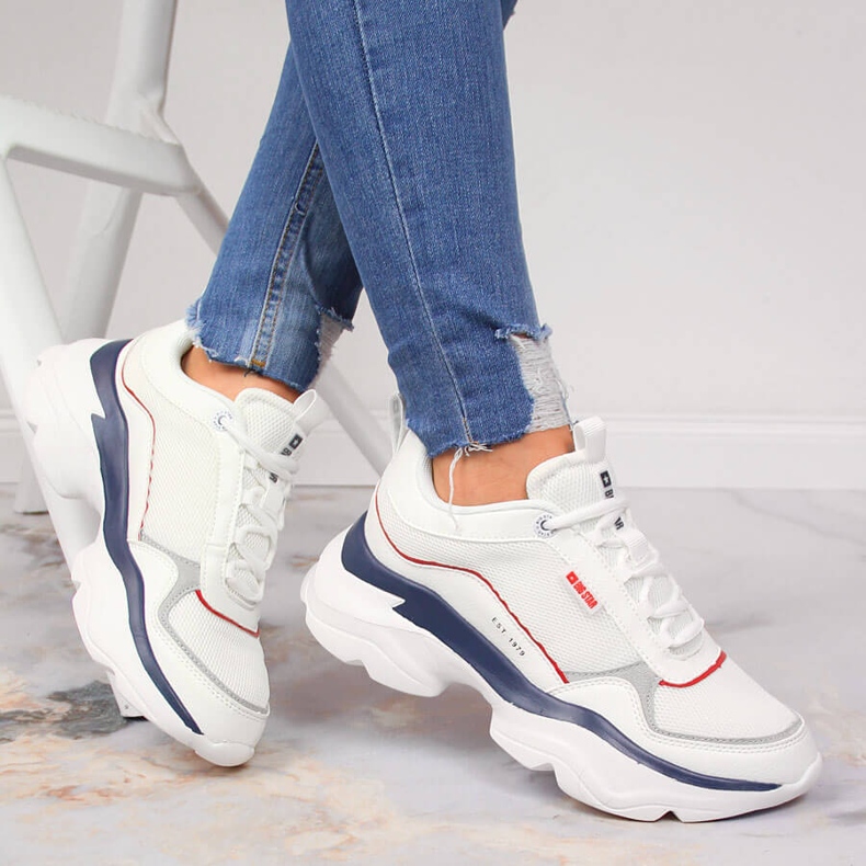 White Big Star sportskor JJ274A116 vit 1