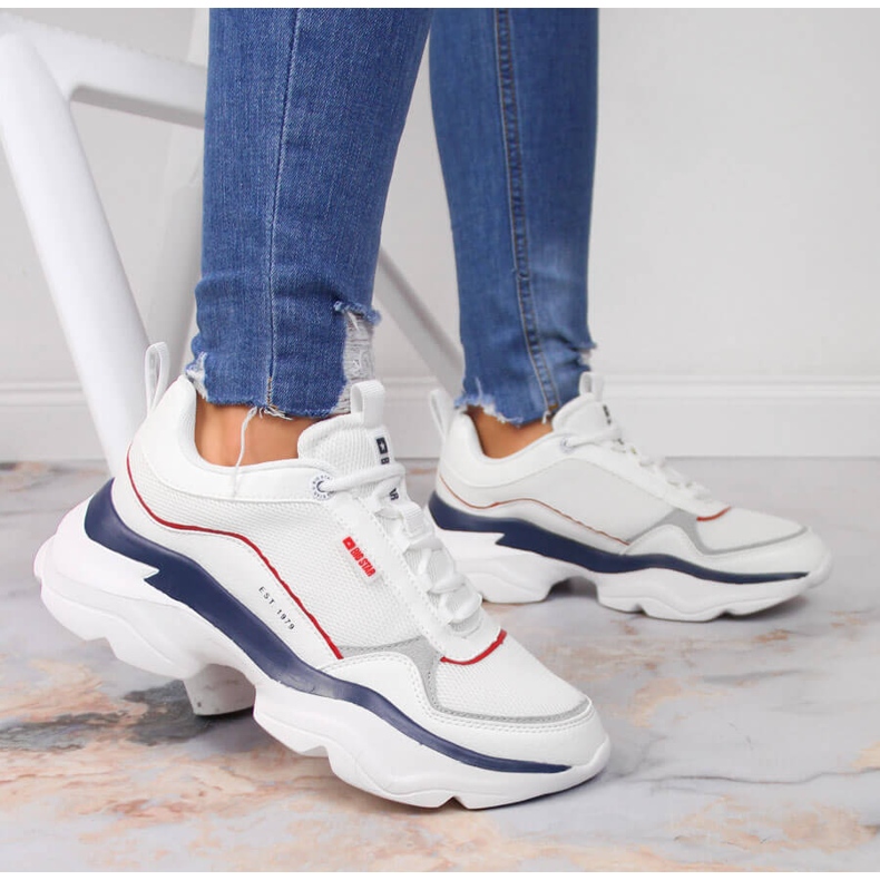 White Big Star sportskor JJ274A116 vit 2