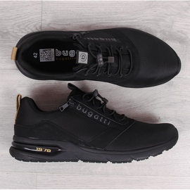 Svarta Bugatti vardagsskor för män 1