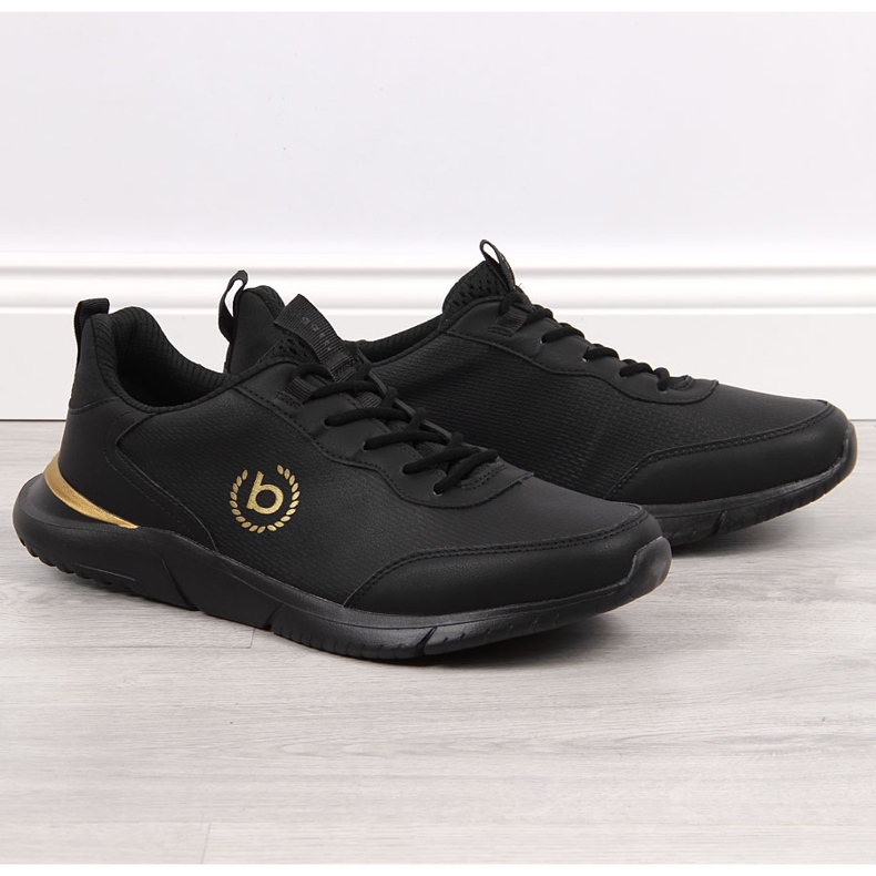 Svarta Bugatti sportskor för män 1