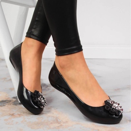 Damballerinor meliski med en blomma svart Zaxy JJ285048 1