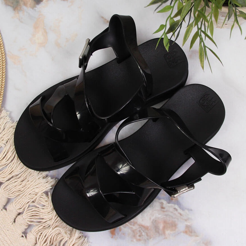 Svarta Zaxy doftande damsandaler JJ285093 2