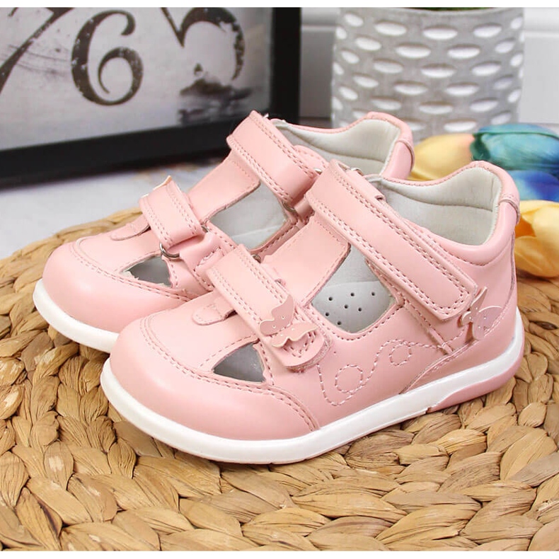 American Club helrosa sandaler för tjejer 2